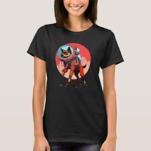 T-shirt Miniature Pinscher Mars Drôle Astronaut Chien