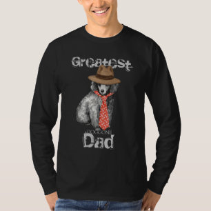 T-shirt Miniature Poodle Papa