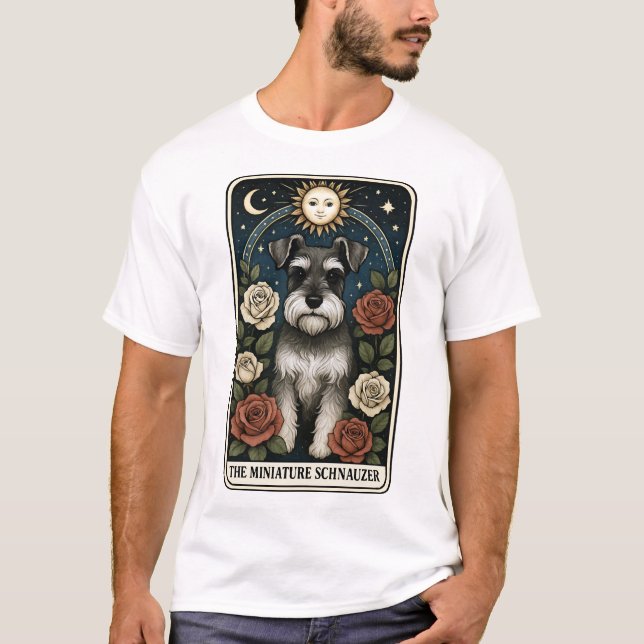 T-shirt Miniature Schnauzer (Devant)