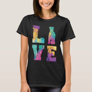 T-shirt Miniature Schnauzer Love