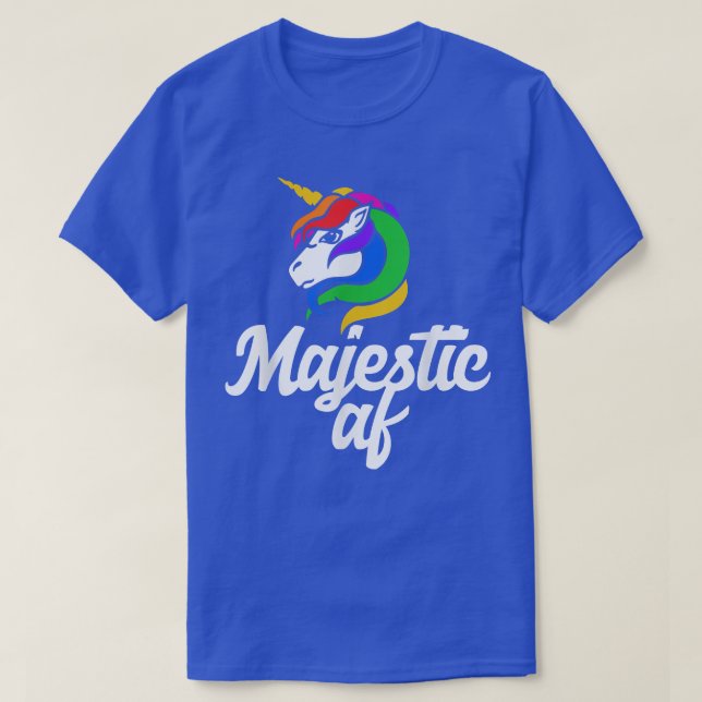 T-shirt Minicornes magiques de l'AF majestic  (Design devant)