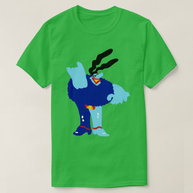 T-shirt Minimal Blue Meanie  (Design devant)
