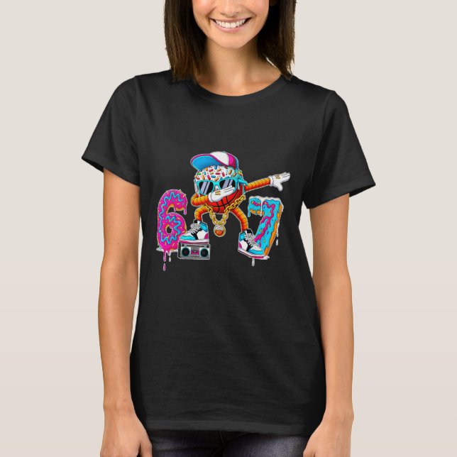 T-shirt Minimal Cool Six Seven Dabbing Basket (Devant)