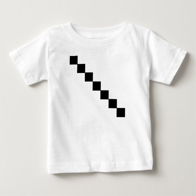 T-shirt minimal épée Pixel (Devant)