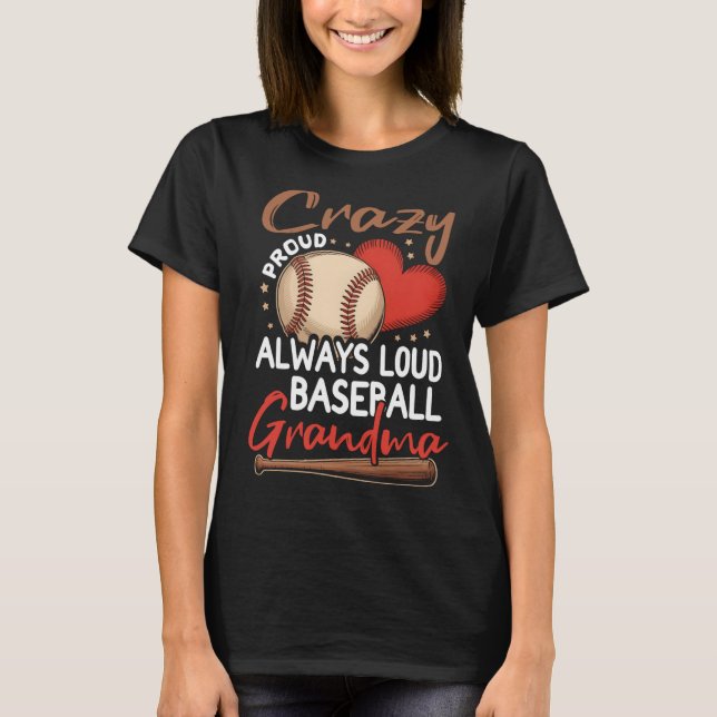 T-shirt Minimal Fou Fier Toujours Fort Baseball (Devant)