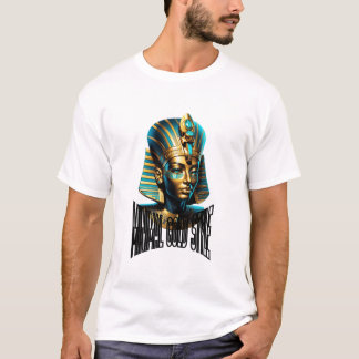 T-Shirt Minimal Logo Or – Luxe Streetwear