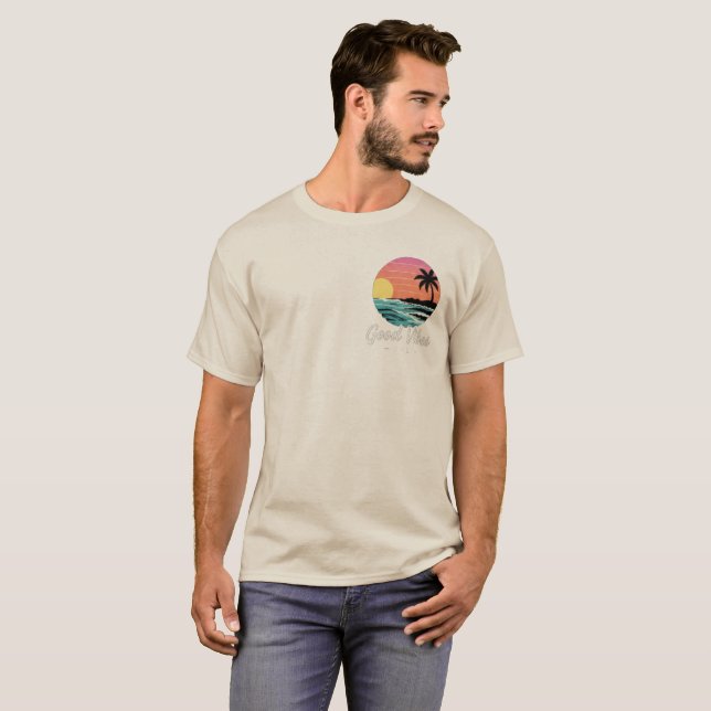 T-Shirt Minimal Logo sur le Devant et Impression a (Devant entier)