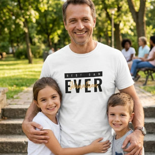 T-shirt minimal Meilleur Père Jamais Fête des père