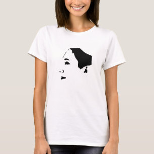T-shirt Minimalisme Visage Croquis Femme Lady Empower