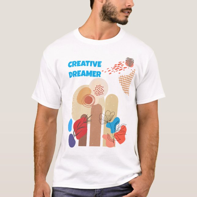 T-shirt Minimalist Creative Dreamer Article555 (Devant)