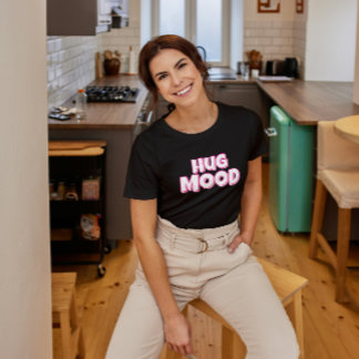 T-shirt Minimalist Hug Mood