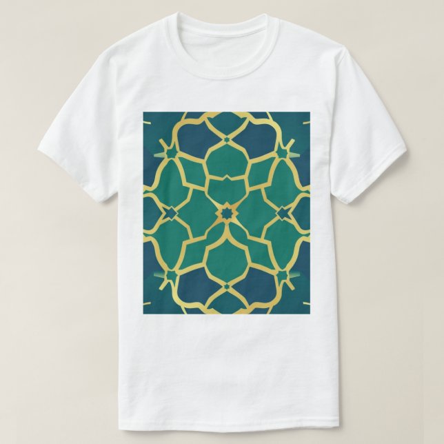 T-shirt Minimalist Line Art Nature –T‑Shirt (Design devant)