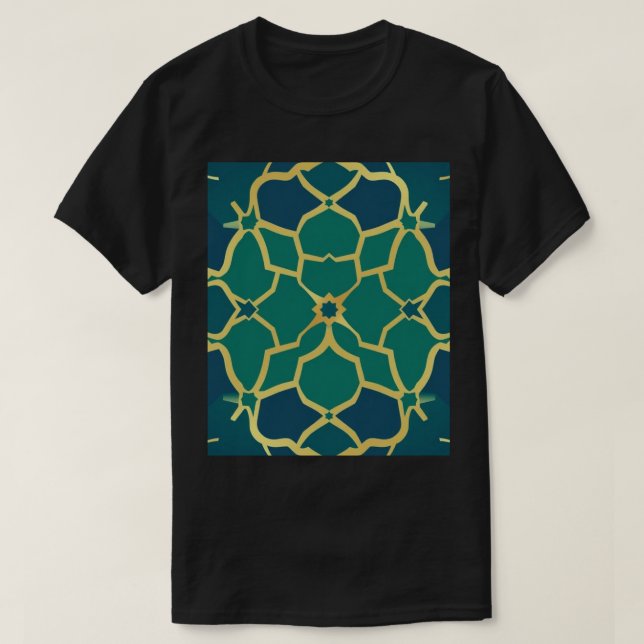 T-shirt Minimalist Line Art Nature –T‑Shirt (Design devant)
