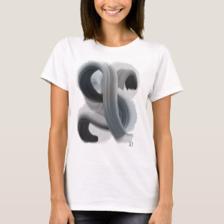 T-shirt minimaliste Abstrait pour femmes