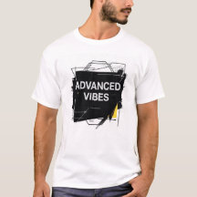 T-Shirt Minimaliste Advanced Vibes pour Hommes