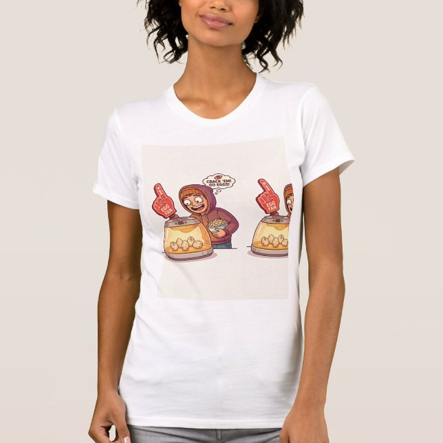 T-Shirt Minimaliste – Attente Silencieuse (Devant)