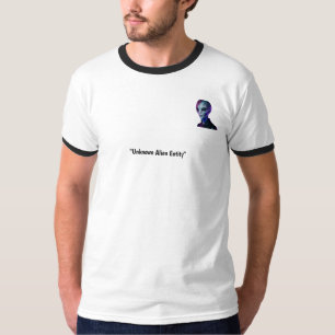 T-shirt minimaliste avec impression de la planète