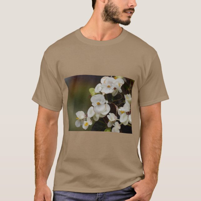 T-shirt Minimaliste blanc pur (Devant)