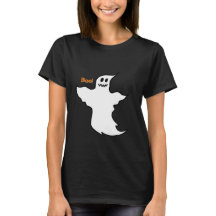 T-shirt minimaliste Boo Ghost