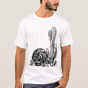 T-shirt minimaliste écologique Follows Green