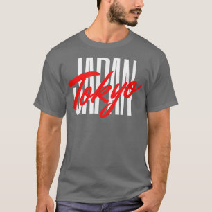 T-shirt minimaliste élégant Tokyo Japon1242