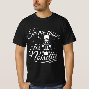 T-shirt Minimaliste et drôle : casse-noisette unique