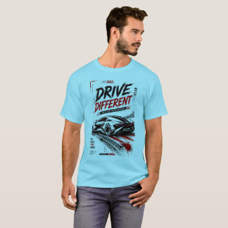 T-shirt Minimaliste Future Supercar Art Vêtements de Rue G