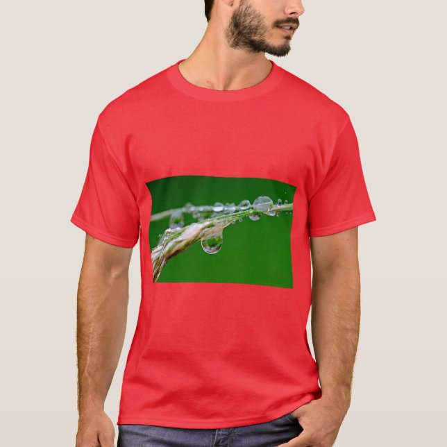 T-Shirt Minimaliste « Goutte de Pluie » (Devant)