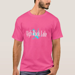 T-shirt Minimaliste High Rock Lake - Caroline du Nord