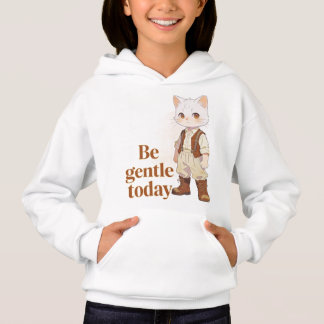 T-shirt minimaliste « Sois Gentil Aujourd'hui » po