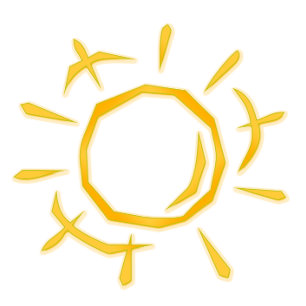 T-Shirt Minimaliste Soleil Rayonnant Art de Sole
