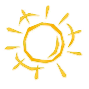 T-Shirt Minimaliste Soleil Rayonnant Art de Sole