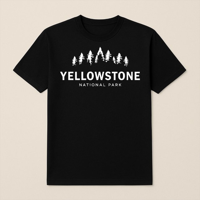 T-shirt minimaliste Yellowstone (Créateur téléchargé)