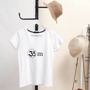 T-shirt minimaliste Zen Om