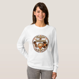 T-shirt Ministère de la culture du café de la vie réelle -