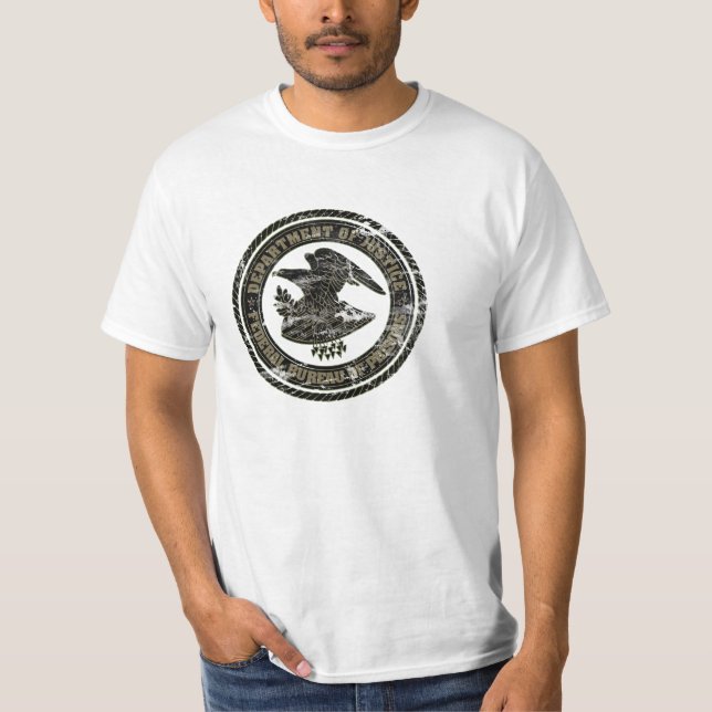 T-shirt Ministère de la justice | Eagle (Devant)