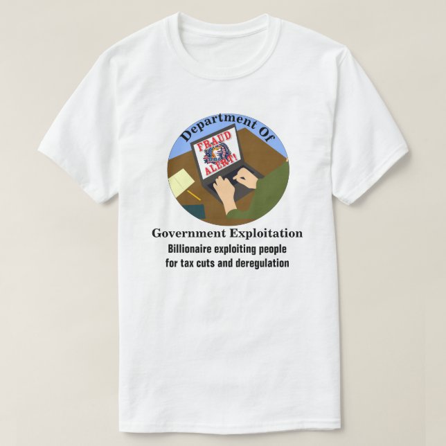 T-shirt Ministère De L'Exploitation (Design devant)