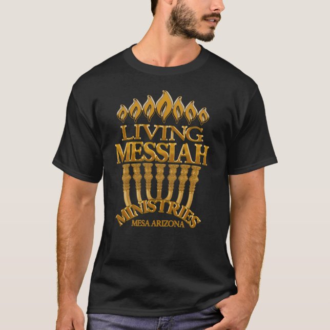 T-shirt Ministère du Messie vivant  (Devant)