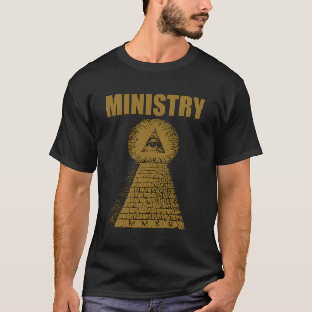 T-shirt Ministère officiel de la Pyramide des marchandises (Devant)