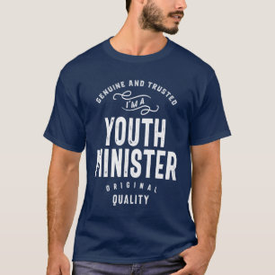 T-shirt Ministre de la jeunesse Don Funny Titre de l'emplo