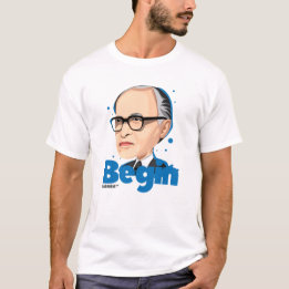 T-shirt Ministre israélien de Menachem Begin premier