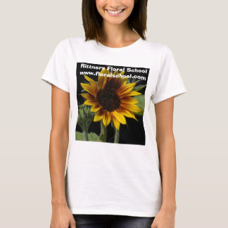 T-shirt Minisunflowerlargereversed2, Sc floral de