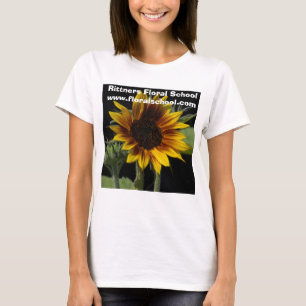 T-shirt Minisunflowerlargereversed2, Sc floral de