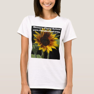 T-shirt Minisunflowerlargereversed2, Sc floral de