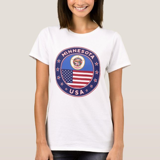 T-shirt Minnesota (Devant)