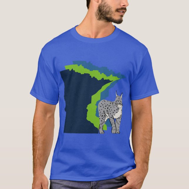 T-shirt Minnesota Border (Devant)