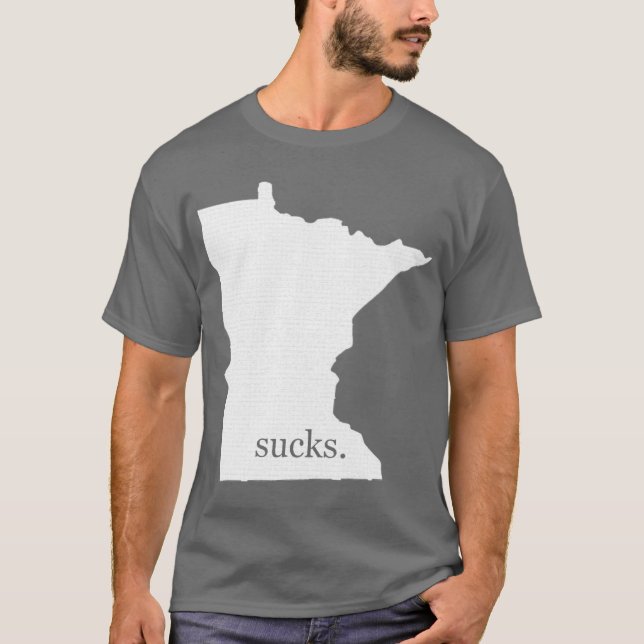 T-shirt Minnesota c'est nul (Devant)