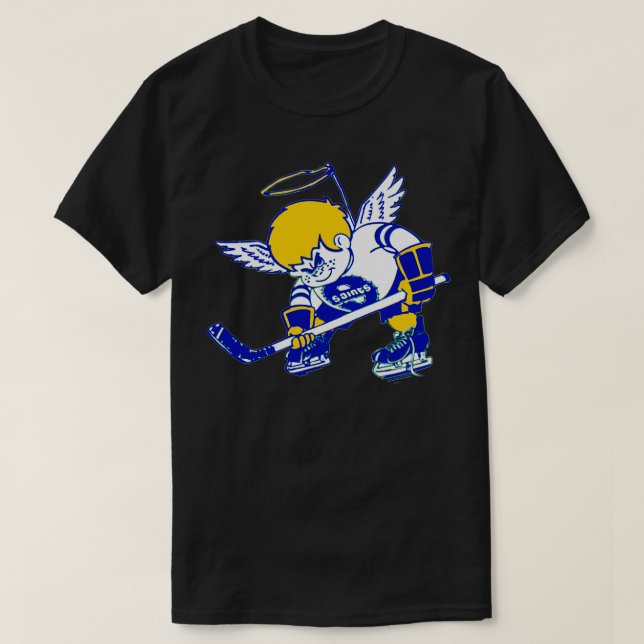 T-shirt Minnesota Combattre les saints WHA Hockey (Design devant)