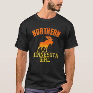 T-shirt Minnesota du Nord Mn Moose