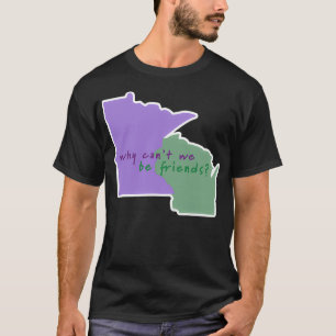 T-shirt minnesota et wisconsin